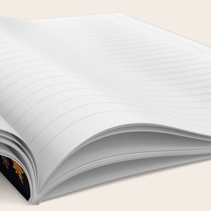 Exotic Midnight Floral Garden Notebook Gallery Image 2