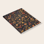 Exotic Midnight Floral Garden Notebook Gallery Image 2