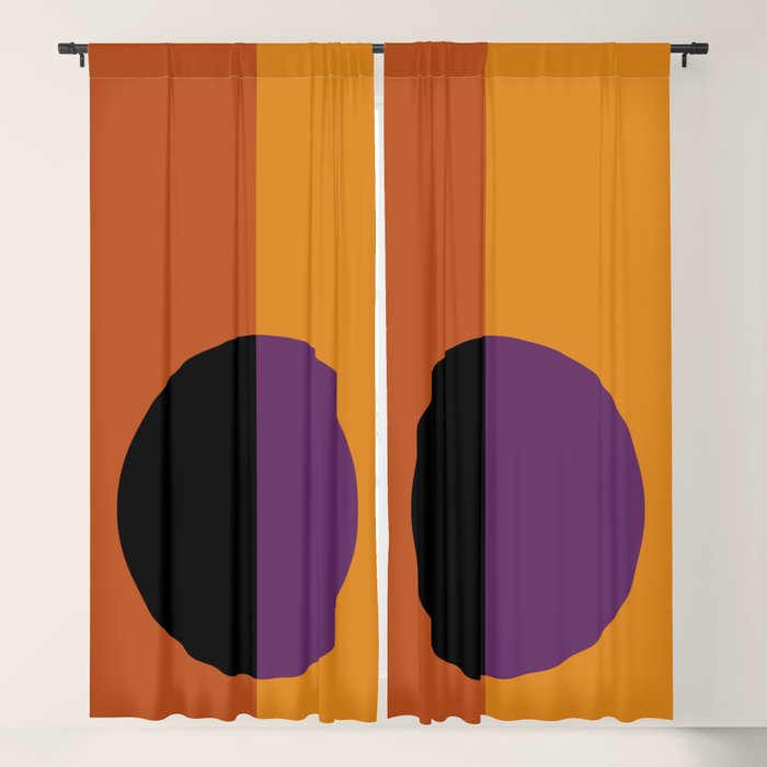 Color Block Abstract I Window Curtain Gallery Image 5