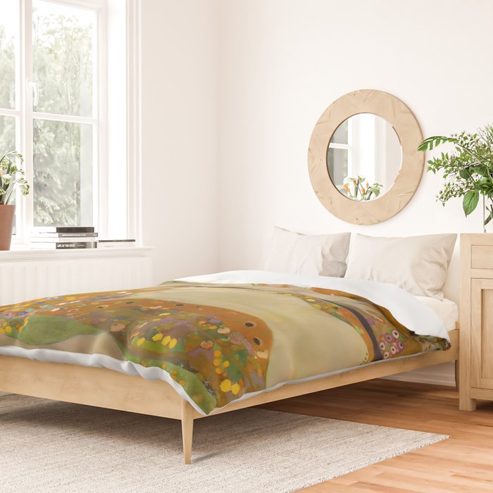 Gustav Klimt "Water Serpents" Duvet Cover Gallery Image 2