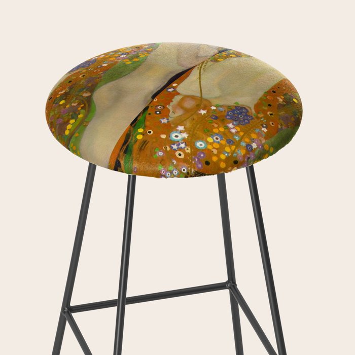Gustav Klimt "Water Serpents" Stool Gallery Image 2