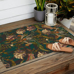 Midnight Summer Garden Outdoor Rug Gallery Image 2