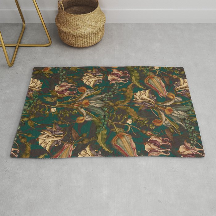 Midnight Summer Garden Rug Gallery Image 1