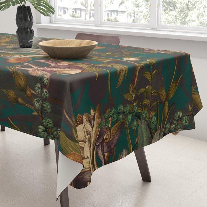 Midnight Summer Garden Tablecloth Gallery Image 3