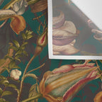 Midnight Summer Garden Wall Tapestry Gallery Image 3