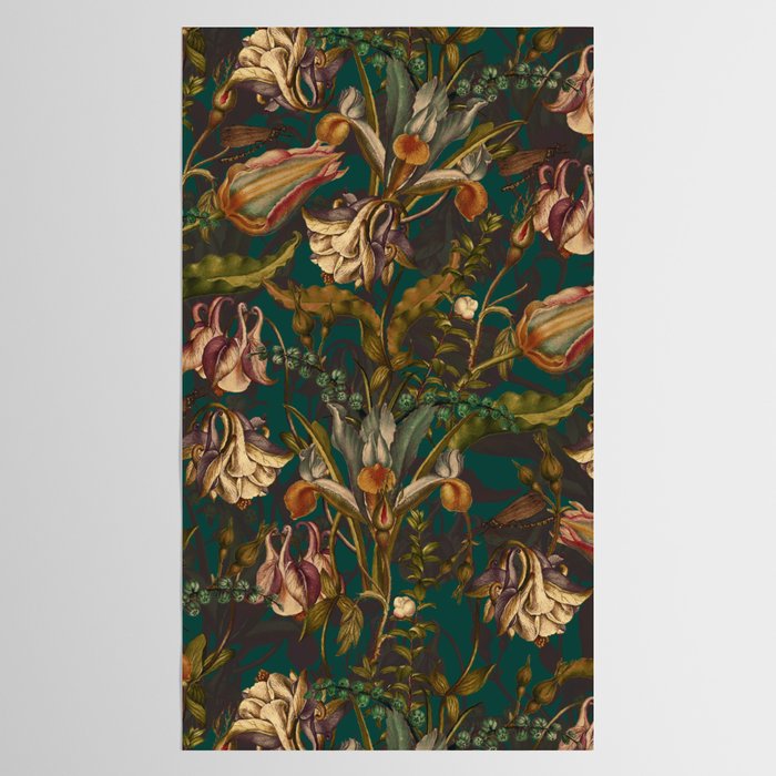 Midnight Summer Garden Tablecloth Gallery Image 2
