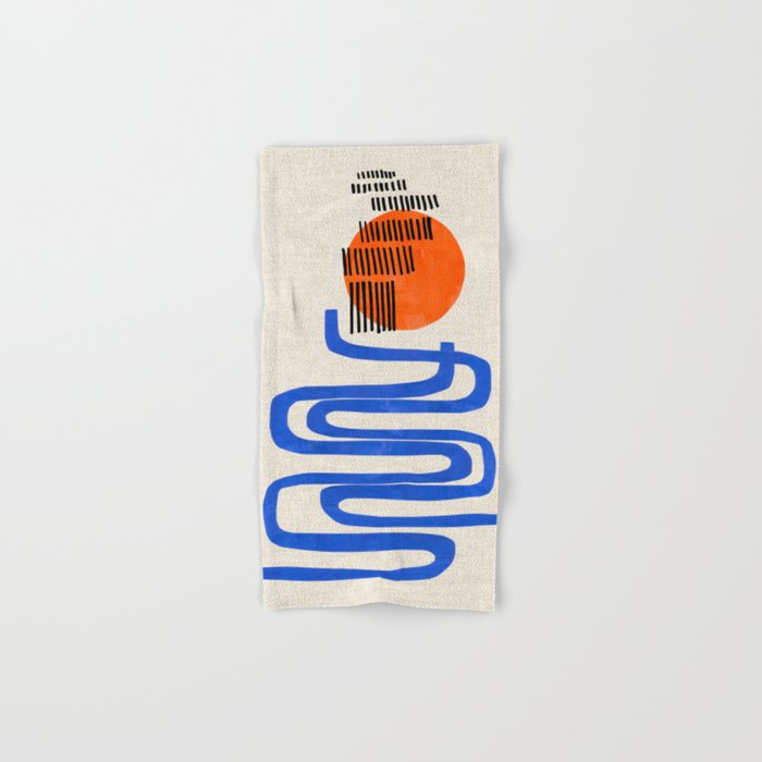 Sunset River  Bath Towel Gallery Image 1