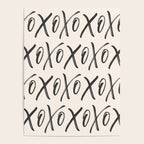 XOXO Script Black Poster Gallery Image 4