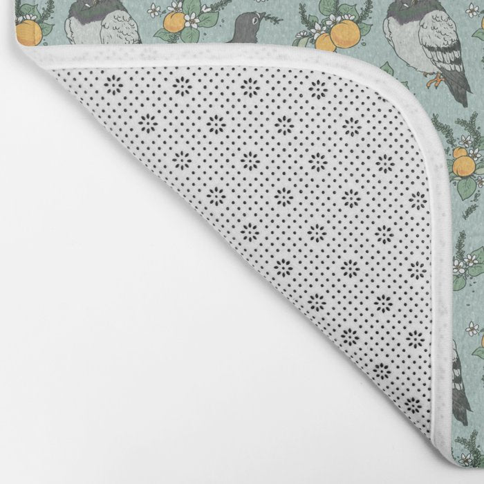 Pigeons, Apricots, and Thyme Bath Mat Gallery Image 2