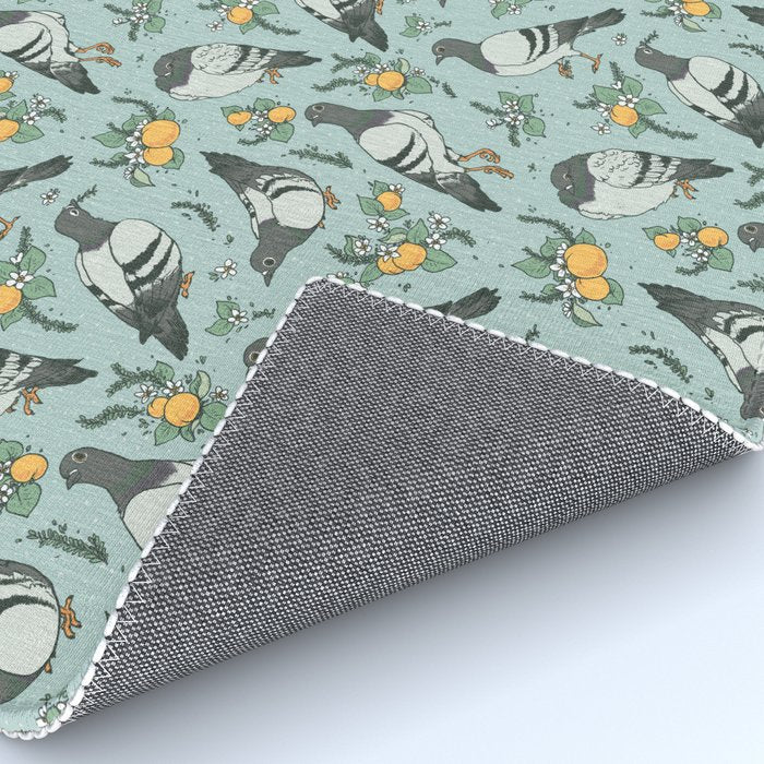 Pigeons, Apricots, and Thyme Rug Gallery Image 4