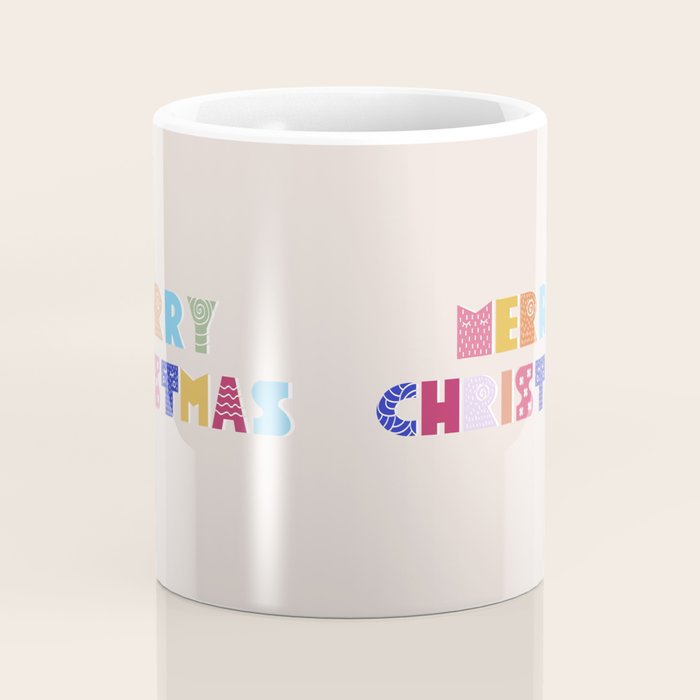 MERRY CHRISTMAS Coffee Mug Gallery Image 4