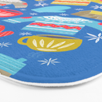 Hygge Home | Blue Bath Mat Gallery Image 3