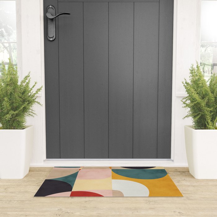 modern shapes 7 Welcome Mat Gallery Image 3