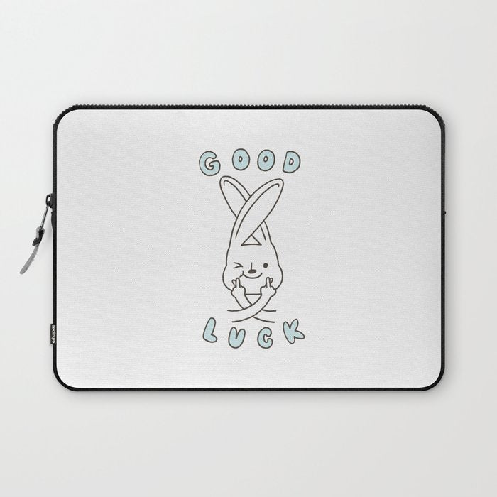 Finger Crossed, Good Luck Laptop Sleeve Gallery Image 1
