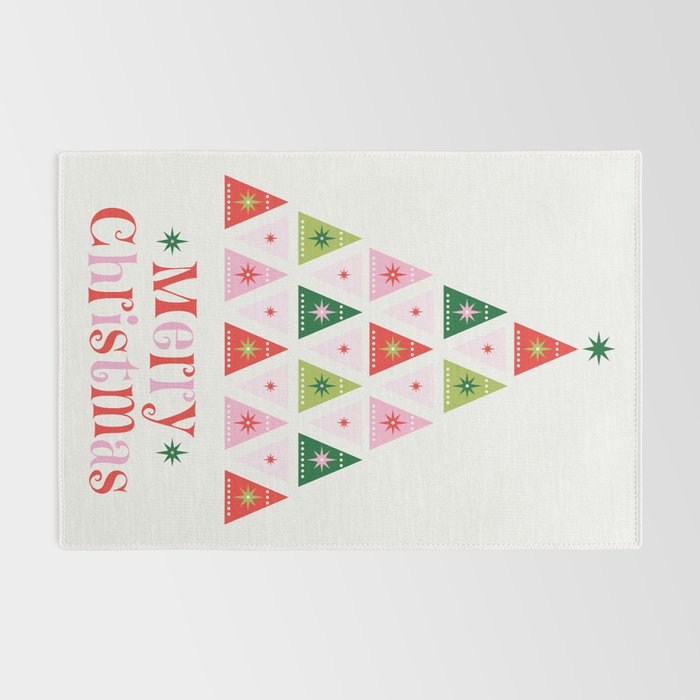 Merry Christmas Tree Rug Gallery Image 2
