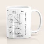 Basketball Net Patent - Basketball Fan Coach Player Art - White Coffee Mug Gallery Image 1