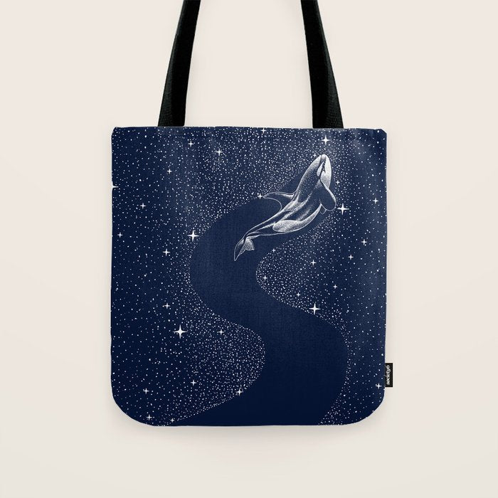 starry orca Tote Bag Gallery Image 1