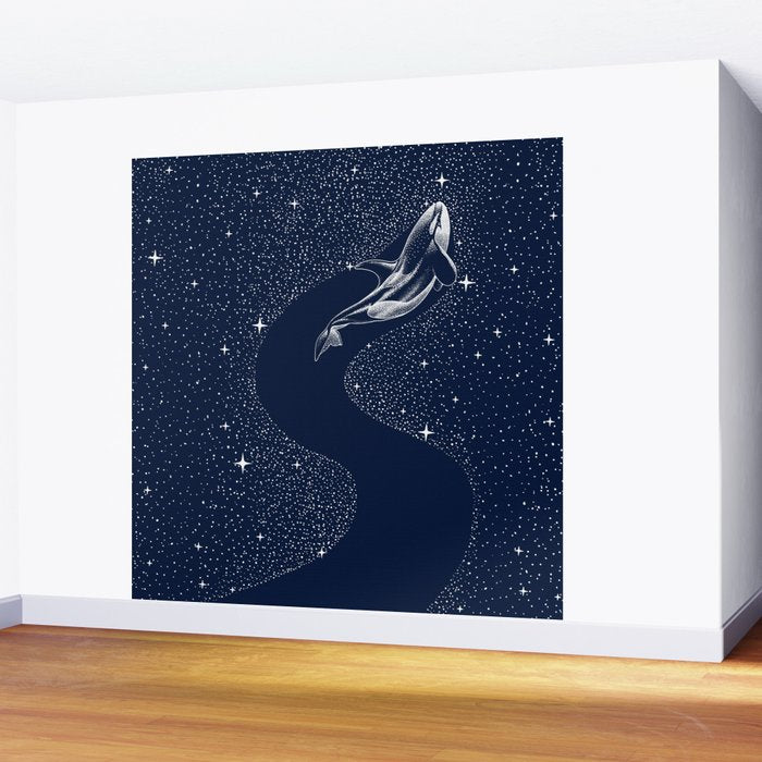 starry orca Wall Mural Gallery Image 2