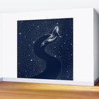starry orca Wall Mural Gallery Image 2