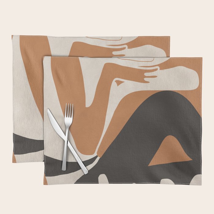 Abstract Art Figure Placemat Gallery Image 1