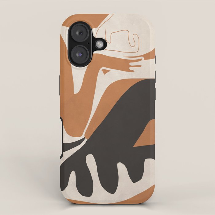 Abstract Art Figure iPhone Case Gallery Image 1