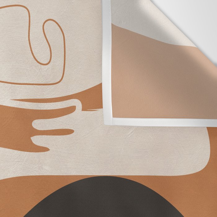 Abstract Art Figure Wall Tapestry Gallery Image 3