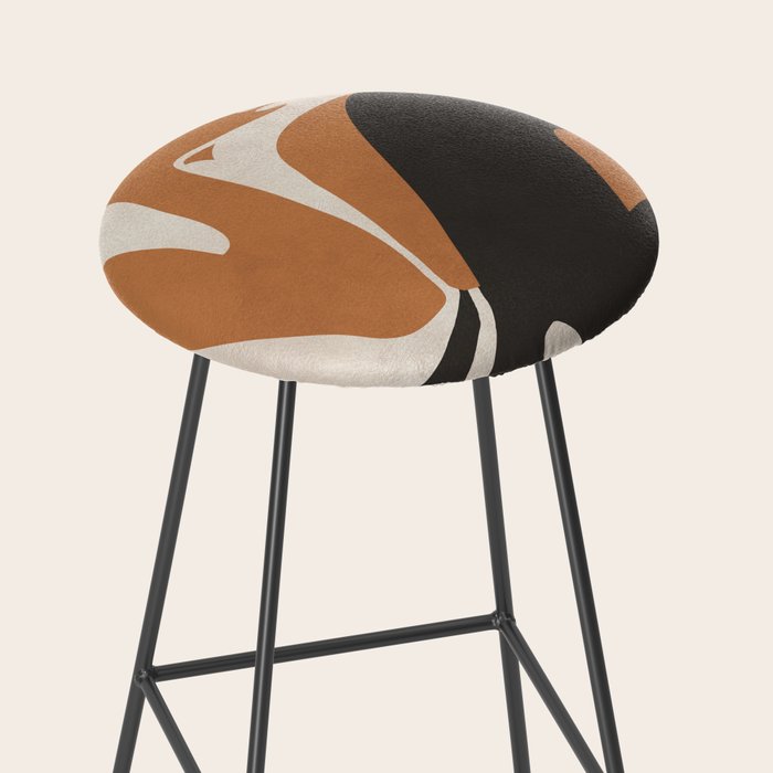 Abstract Art Figure Stool Gallery Image 2