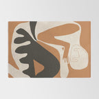 Abstract Art Figure Rug Gallery Image 2