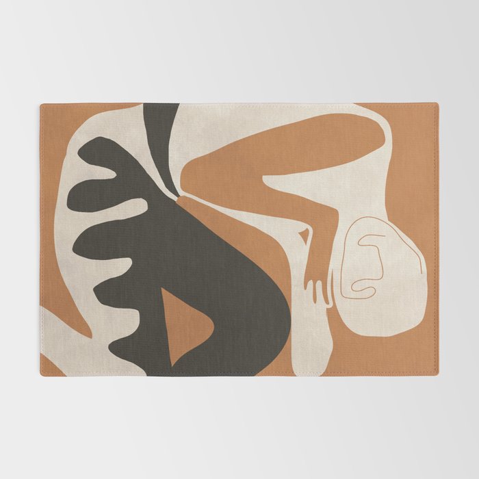 Abstract Art Figure Rug Gallery Image 2
