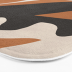 Abstract Art Figure Bath Mat Gallery Image 3