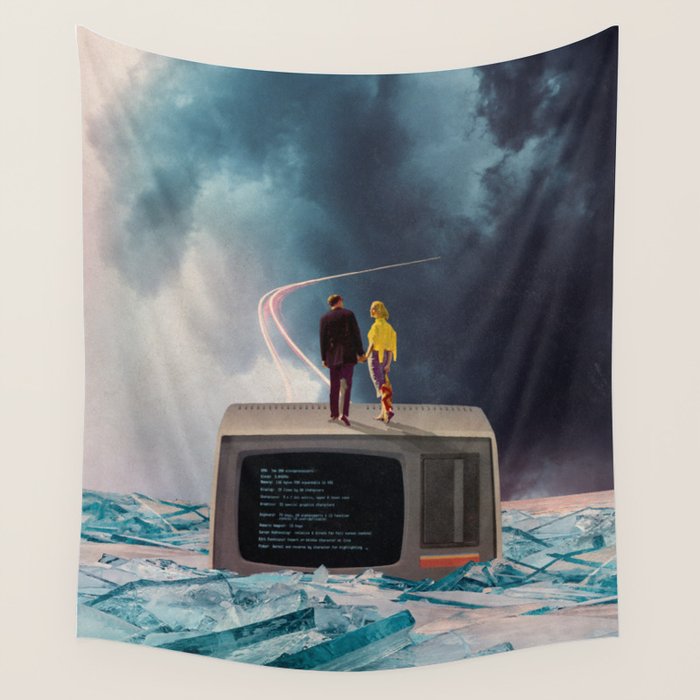 We will Get Away Wall Tapestry Gallery Image 4