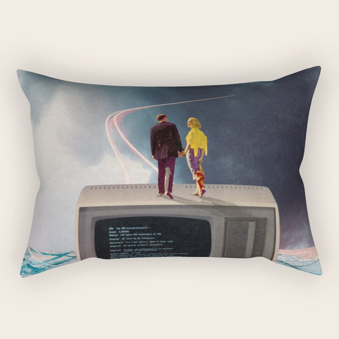We will Get Away Rectangular Pillow Gallery Image 1