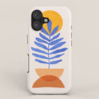 Indie Fern - Abstract Botanical  iPhone Case Gallery Image 1
