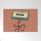 80s Vintage Cassette Mixed Tape  Welcome Mat Gallery Image 1