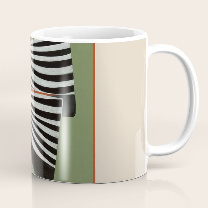 Striped Bird Pair Coffee Mug Gallery Image 1