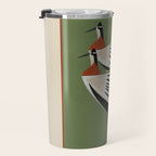 Striped Bird Pair Travel Mug Gallery Image 3