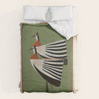 Striped Bird Pair Comforter Gallery Image 6