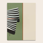 Striped Bird Pair Notebook Gallery Image 4