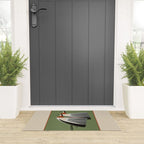 Striped Bird Pair Welcome Mat Gallery Image 3