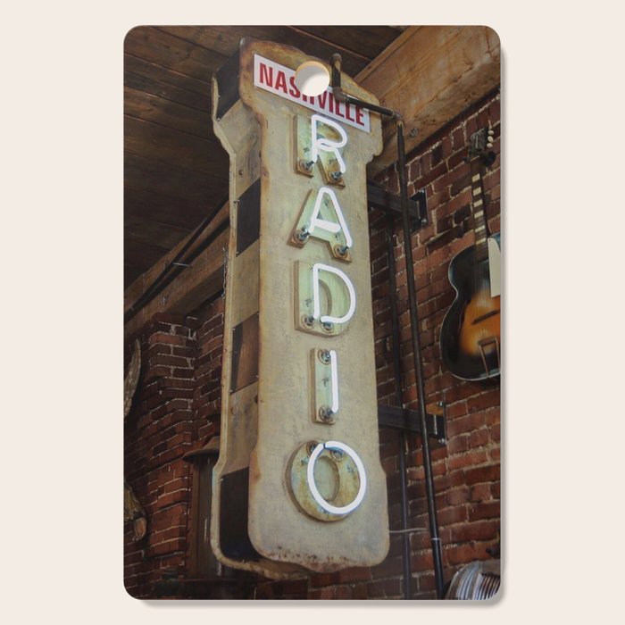 Nashville Radio Cutting Board Gallery Image 1