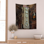 Nashville Radio Wall Tapestry Gallery Image 2