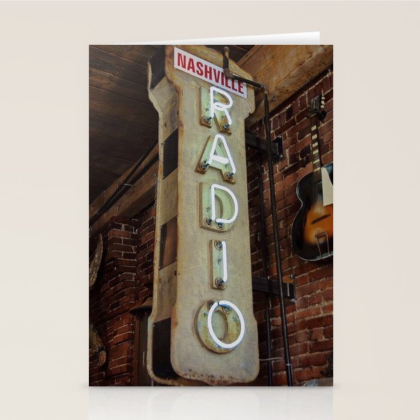 Nashville Radio Stationery Card Gallery Image 2