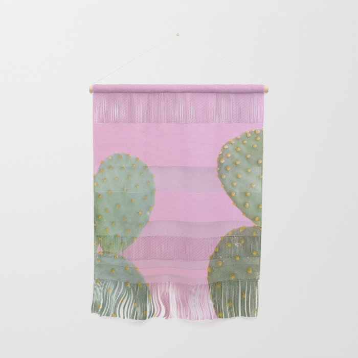 Pink Cacti Wall Hanging Gallery Image 1
