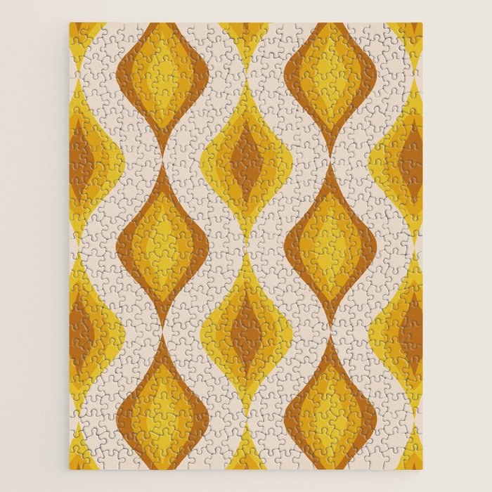 Retro Pattern #2 Jigsaw Puzzle Gallery Image 1