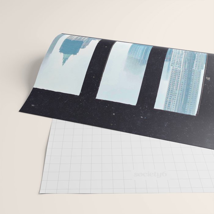 New York City Window Wrapping Paper Gallery Image 2