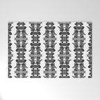Black Ink Blots Welcome Mat Gallery Image 1