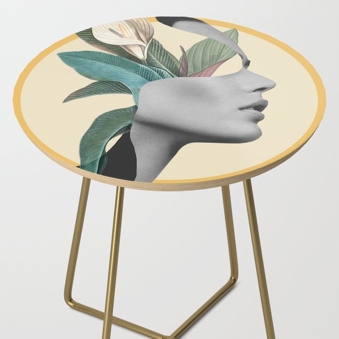 Floral Portrait /collage 3 Side Table Gallery Image 2