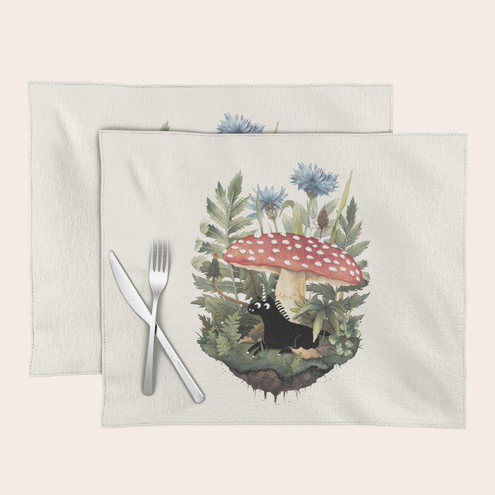 Tiny Unicorn Placemat Gallery Image 1