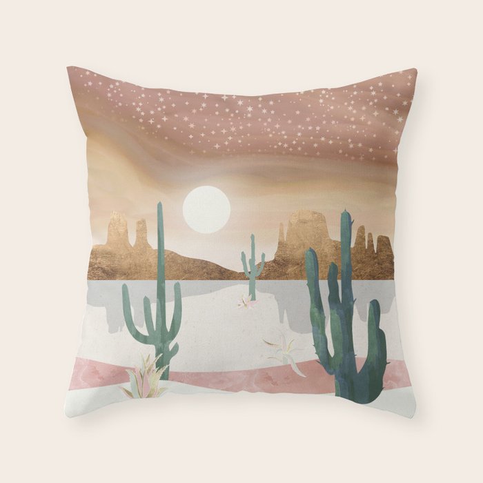 Honey Sky Throw Pillow Gallery Image 1