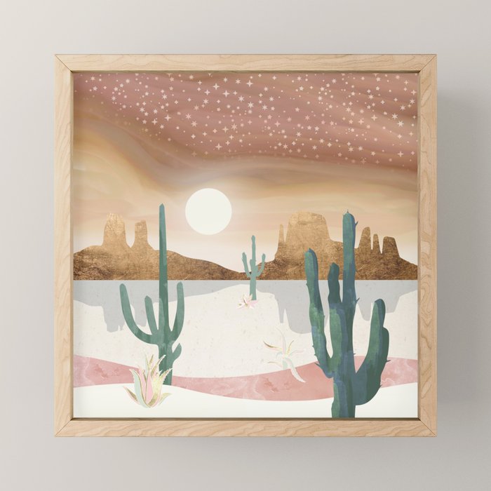 Honey Sky Mini Art Print Gallery Image 1